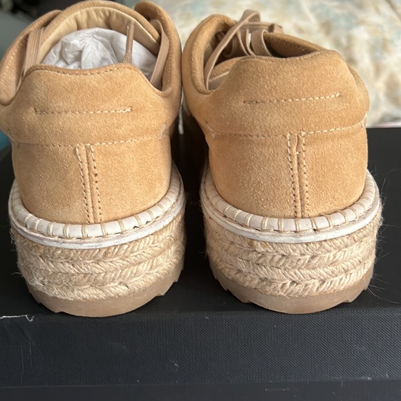 NIB $350 rag & bone | Kent Espadrille Dune Suede Sneaker Style Shoes | Camel - Picture 10 of 17